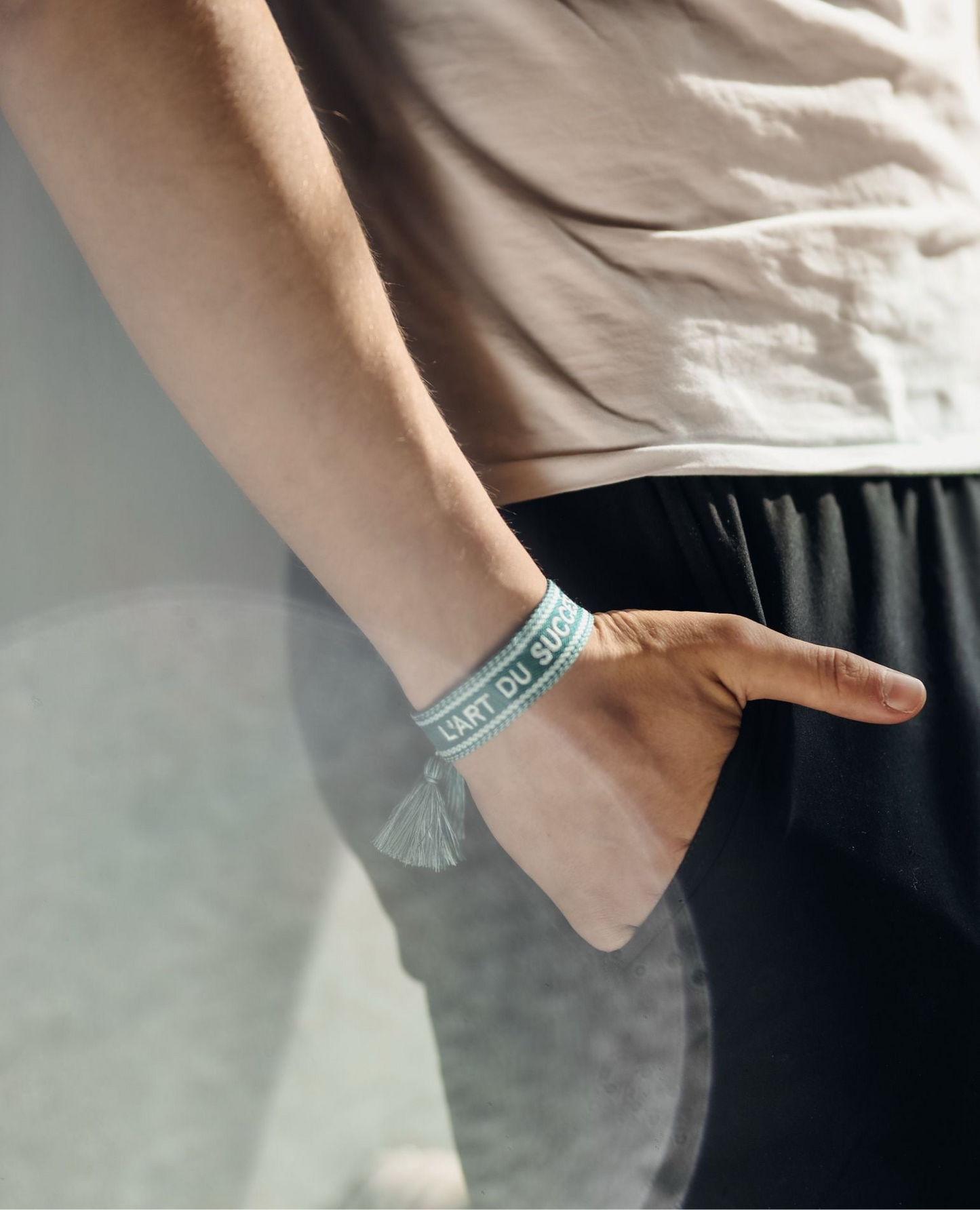 L'art Du Succés Wristband - Green